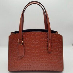 Women's Charlie Carryall 28 Signature Rust Garnet Leather
